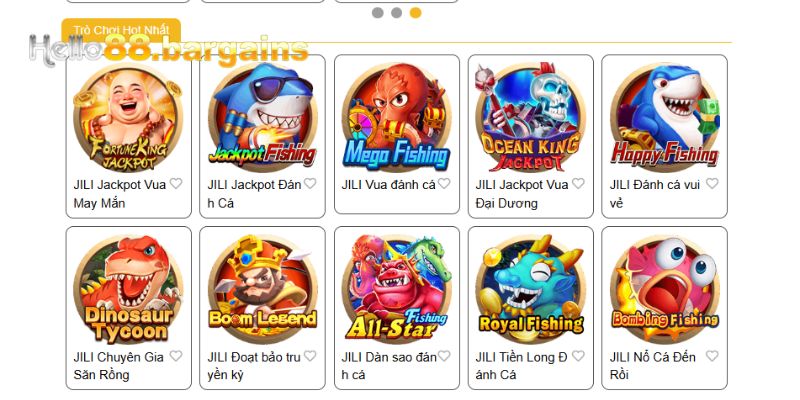 Bắn cá Hello88: Săn cá đại dương trùng ngàn quà khủng 2 Nhà cái Hello88 làm mới lại những trò chơi truyền thống